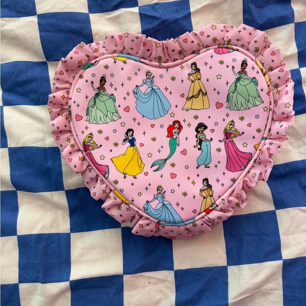 Stoney Clover Lane Disney Princess Heart Pouch